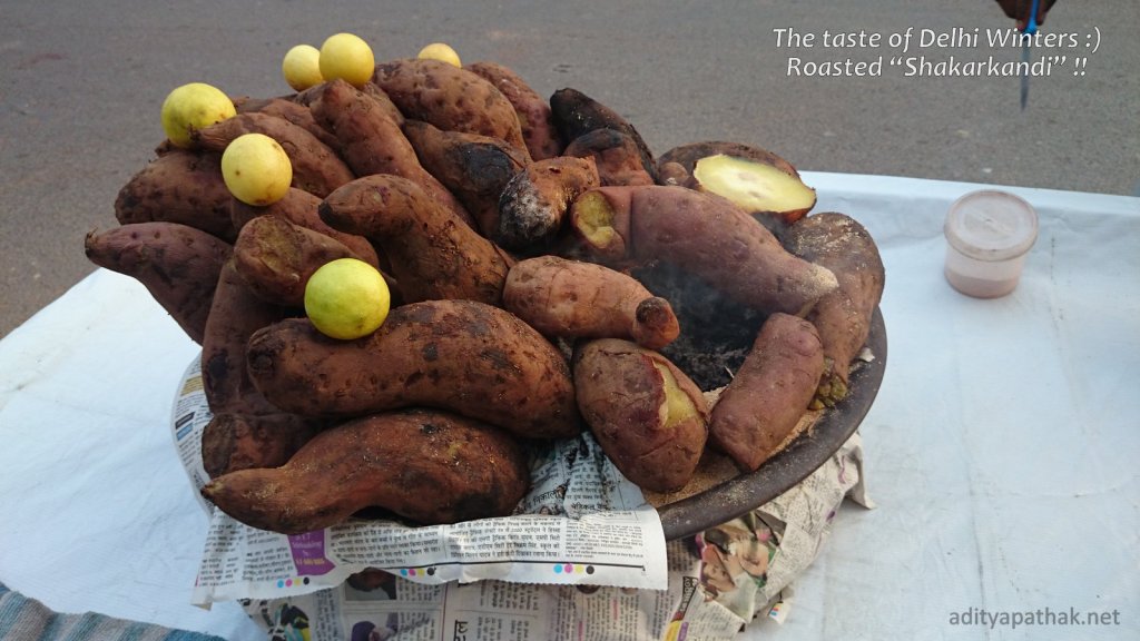 Shakarkandi (शकरकंदी) : The Taste of Delhi Winters&nbsp;!!