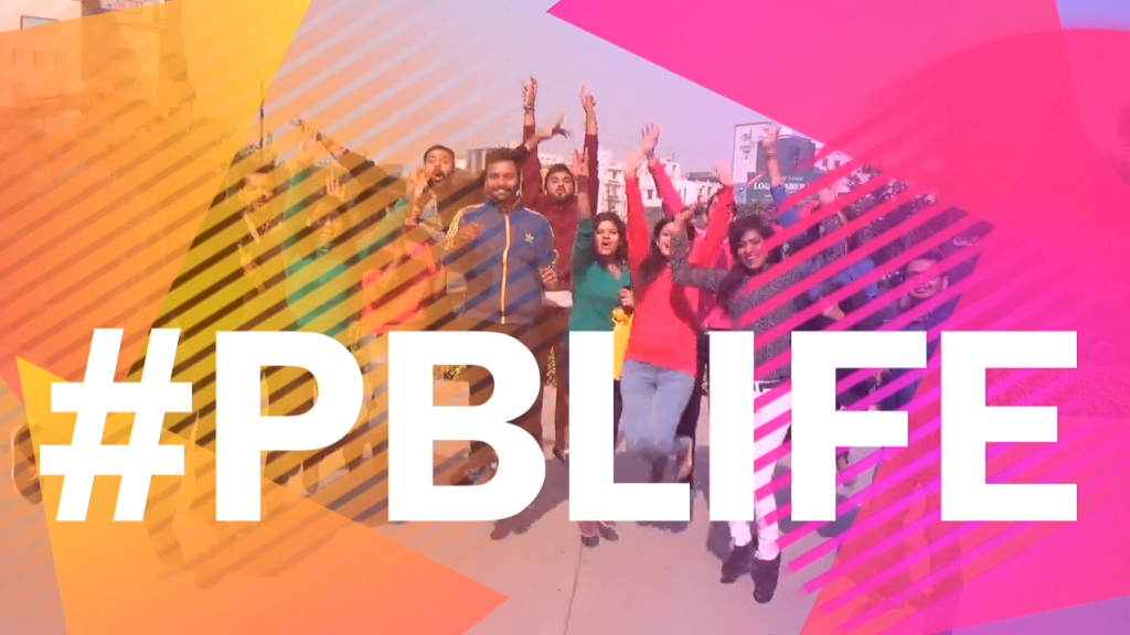 Flashmob at my workplace :) #PBLife #PBEmp