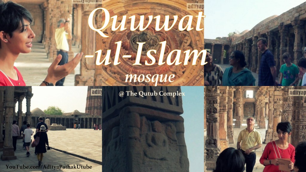 Quwwat-ul-Islam mosque @ Qutub Complex!