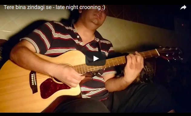 Tere bina zindagi se&nbsp;(acoustic/live)