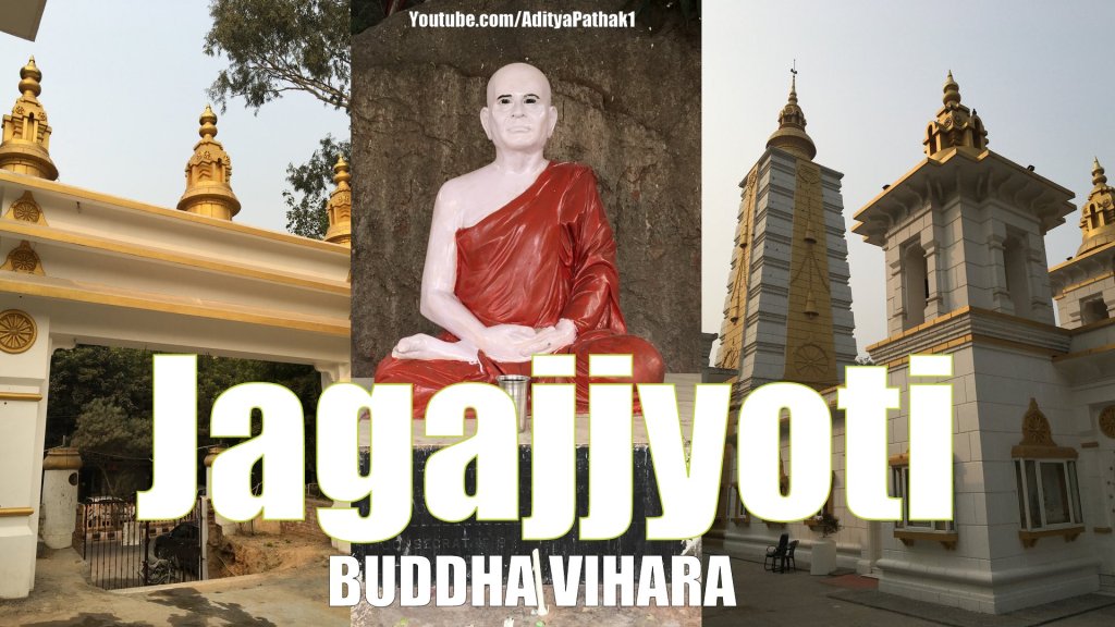 Jagajjyoti Buddha Vihara – Buddhist Temple in East of Kailash (Delhi, India) #TranquilDelhi
